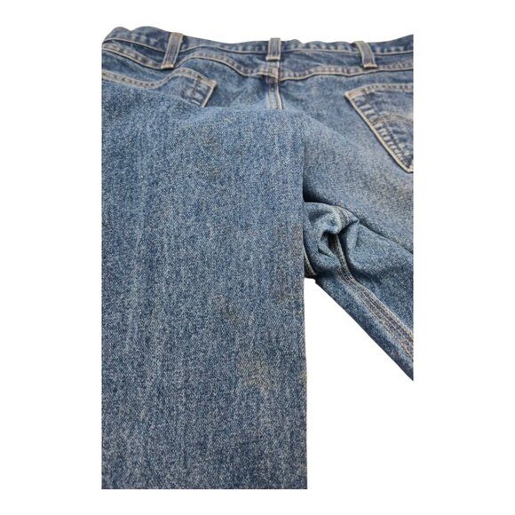 Carhartt Jeans Men 40x32 Blue Flame Resistant Utility Double Knee Gorpcore - Picture 9 of 16